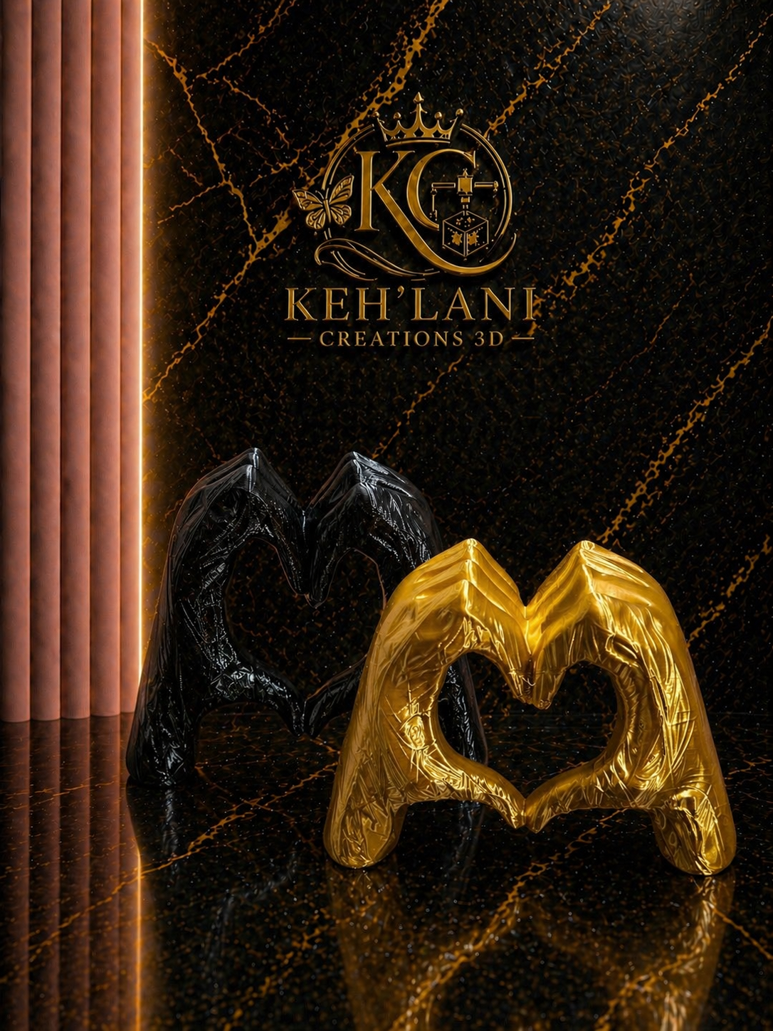 Human Hand Heart Decor