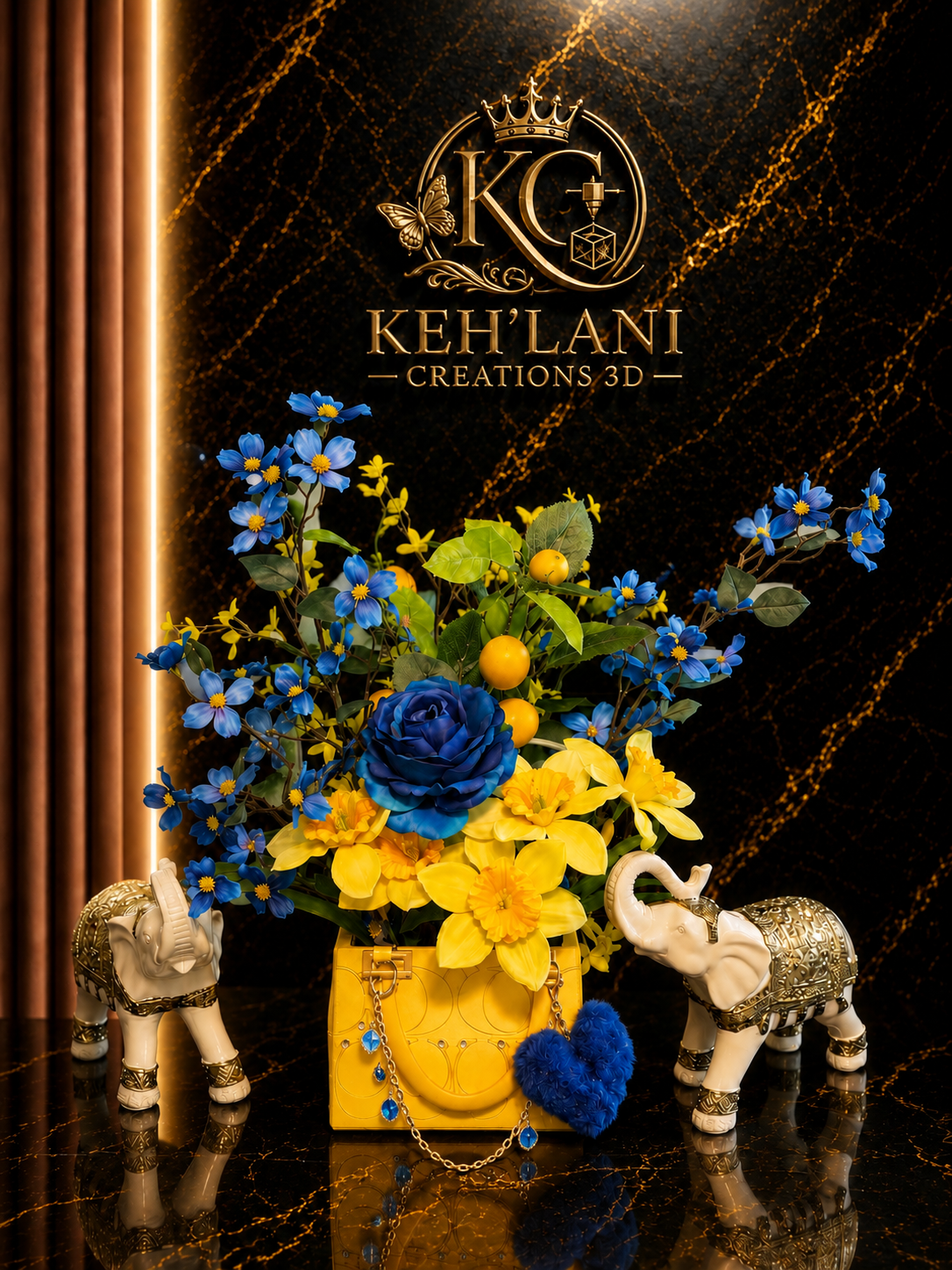 Luxury Inspired Custom Floral Vase