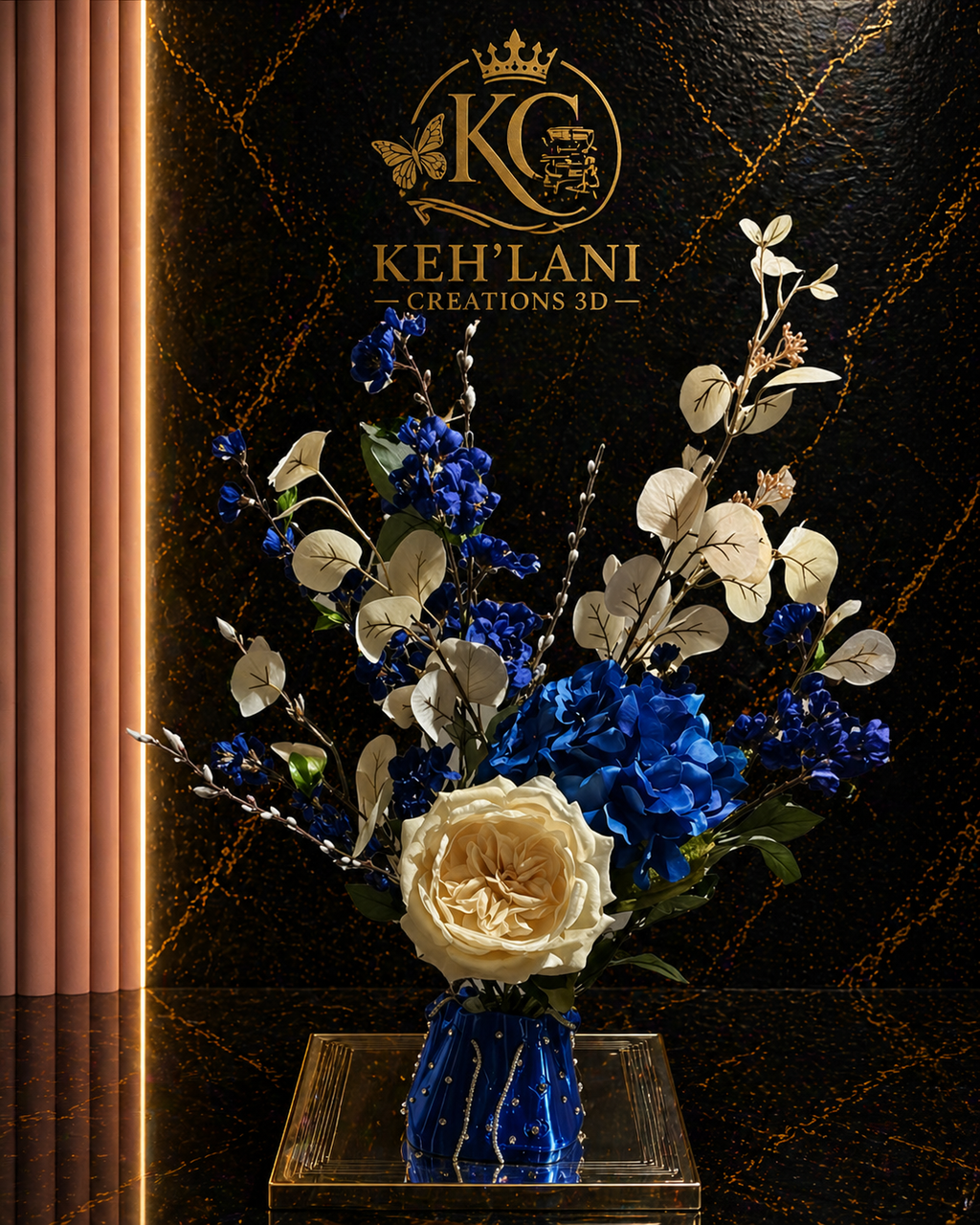 Luxury Inspired Custom Floral Vase