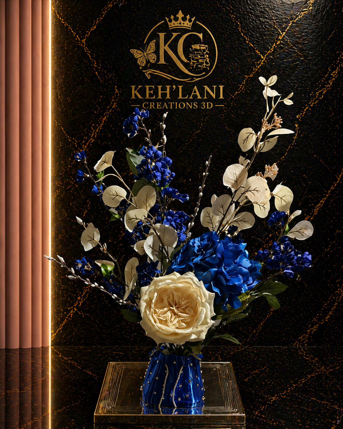 Luxury Inspired Custom Floral Vase