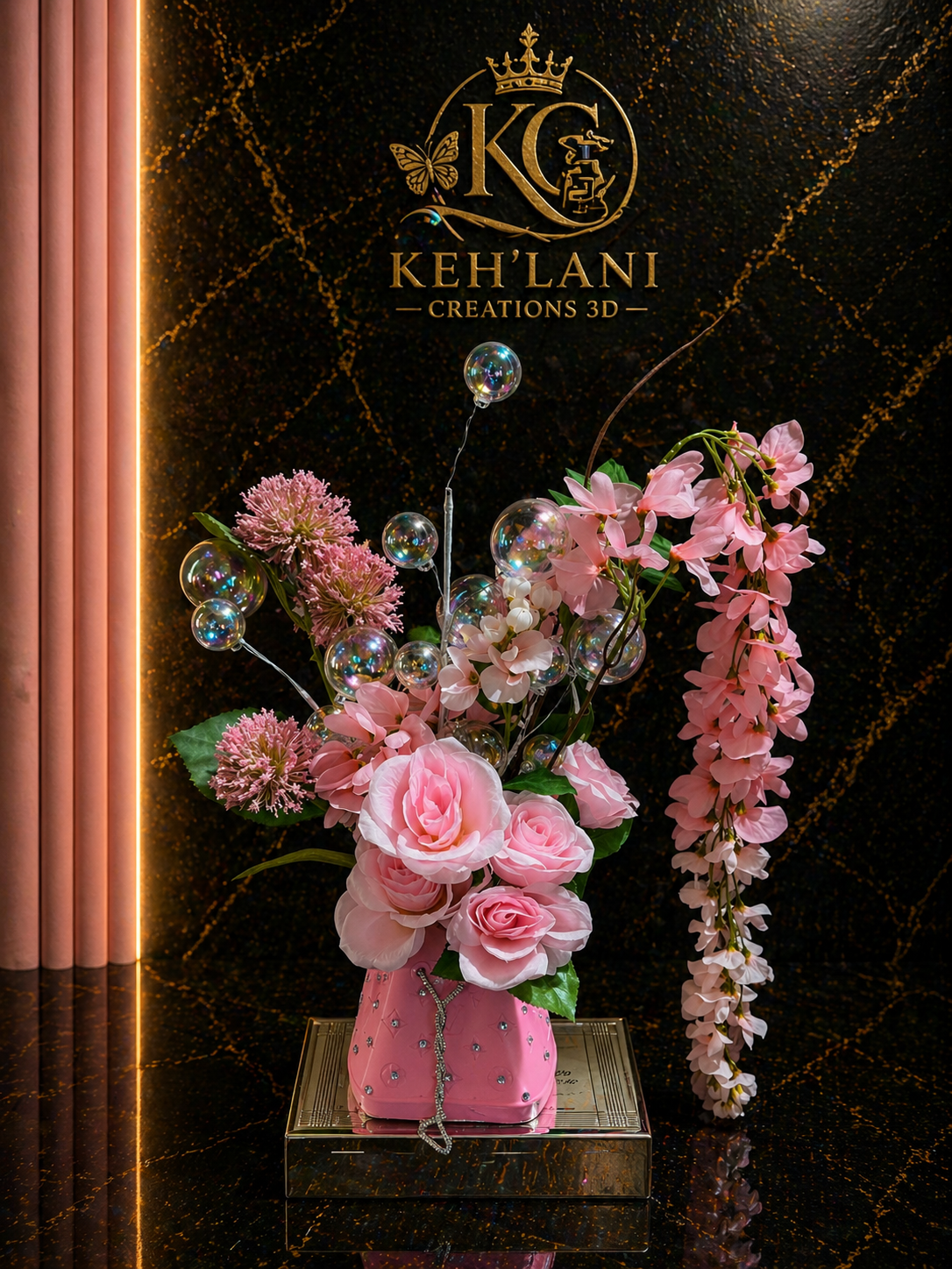 Luxury Inspired Custom Floral Vase